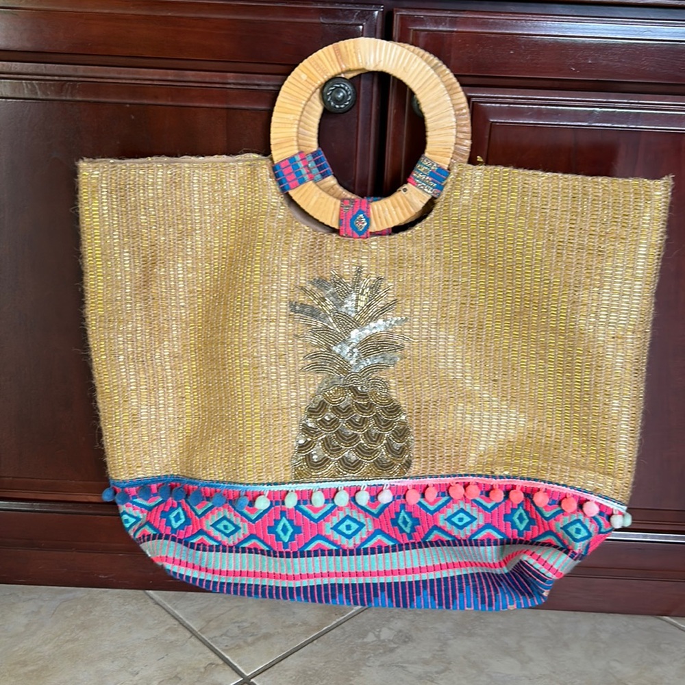 America and Beyond beach bag